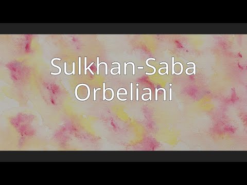 Sulkhan-Saba Orbeliani